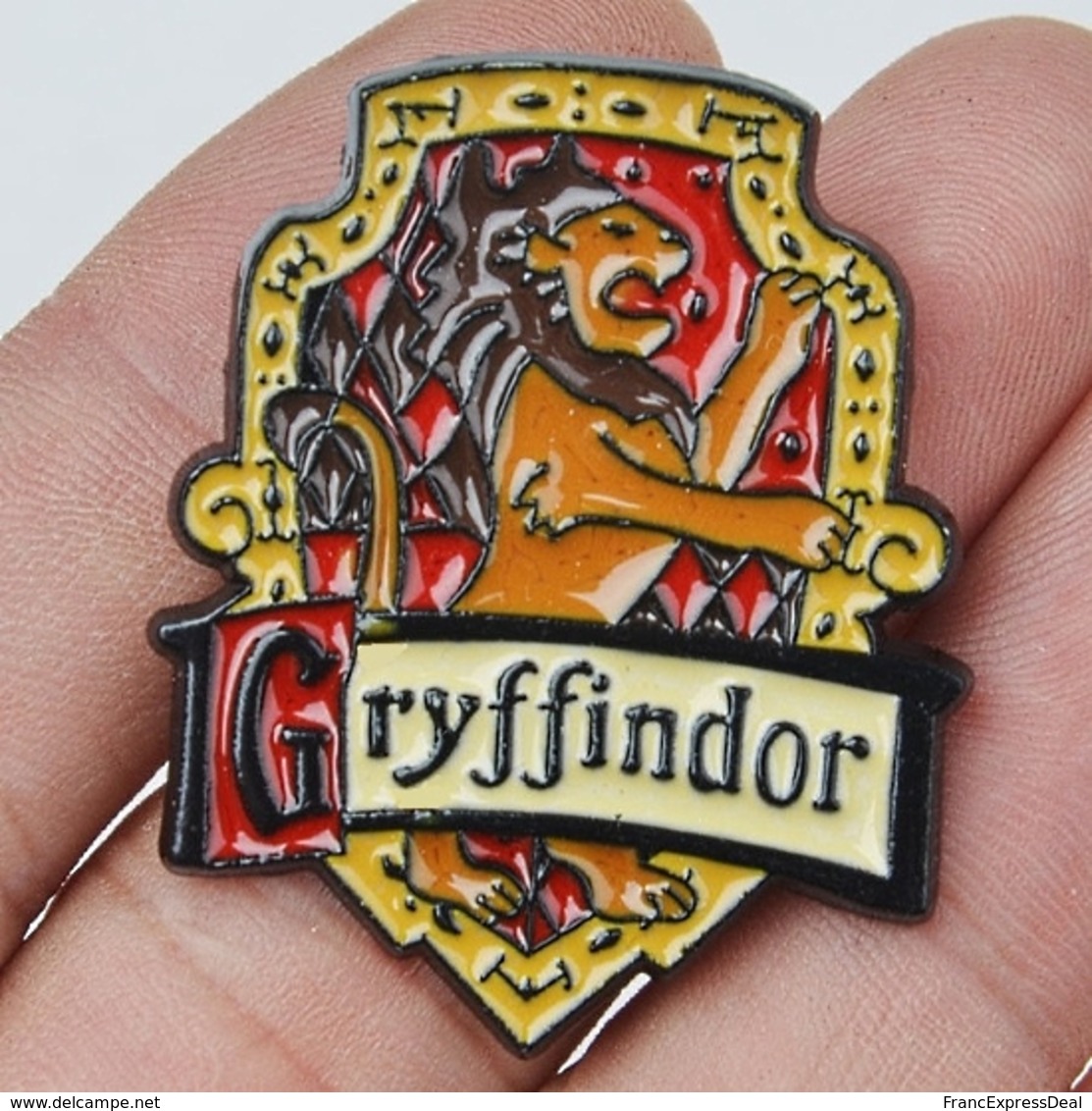 S6b - 1 Pins Pin's NEUF En Métal ( Brooch ) - Harry Potter Gryffondor ( Gryffindor ) 4 Cm ! - Cinema