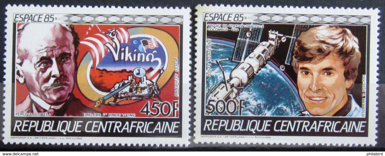 REP.CENTRAFRICAINE                    P.A 332/333                            NEUF** - Centrafricaine (République)