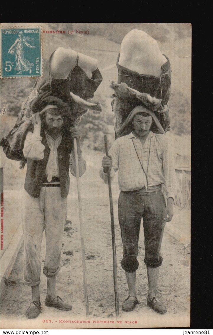 65/001.....MONTAGNARDS PORTEURS DE GLACE - Autres & Non Classés