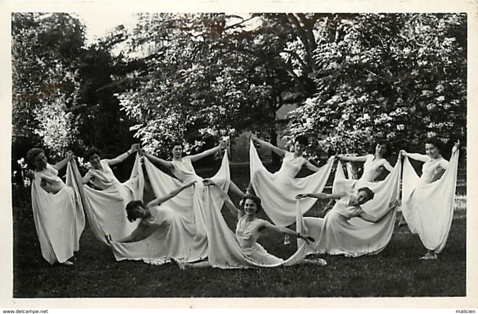 Dpts Div.-ref-AK472- Puy De Dôme - Riom - La Riomoise - Carte Photo Ballet Le Beau Danube Bleu - Danseuses - Danse - - Autres & Non Classés