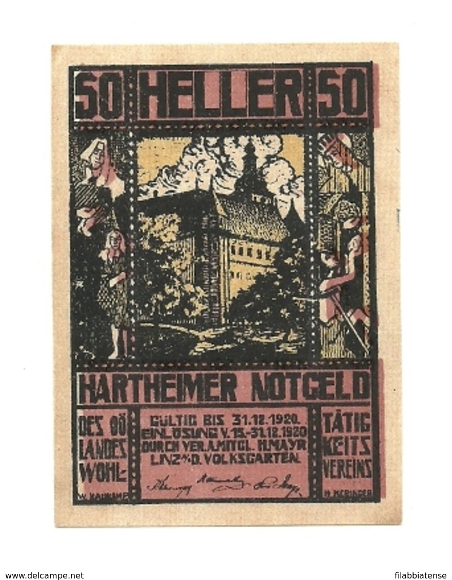 1920 - Austria - Hartheim Notgeld    ----- - Austria