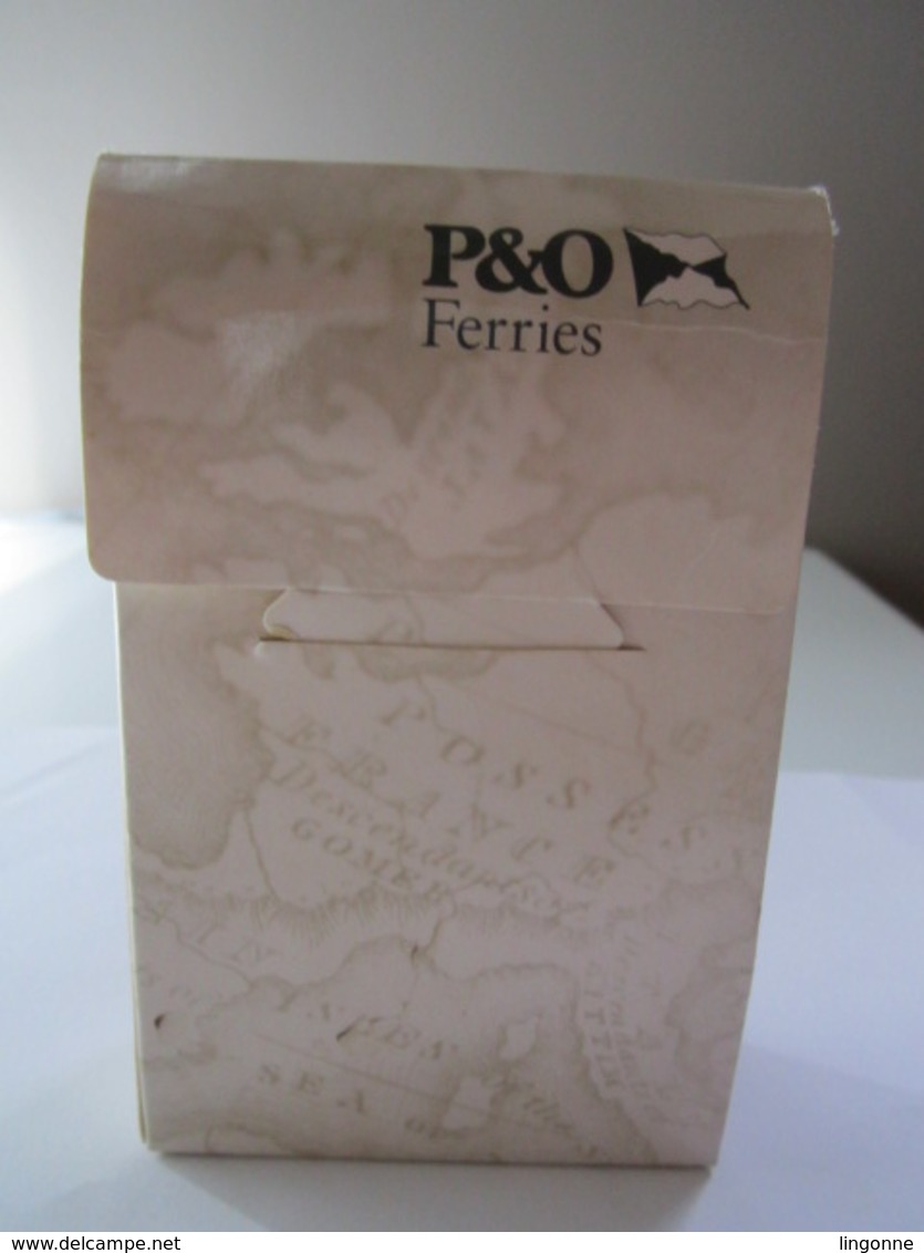 Ancienne Petite Pochette De Beauté De Collection P&O FERRIES Pochette De Couture Lingette Bonnet De Bain Shampoing Gel - Autres & Non Classés