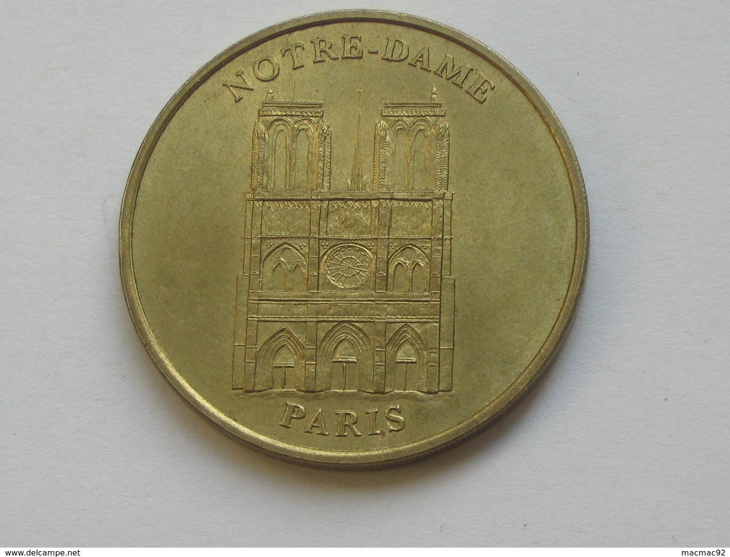 Monnaie De Paris  -CATHÉDRALE  NOTRE-DAME - Face Simple N°1-  1997-1998  **** EN ACHAT IMMEDIAT  **** - Sin Fecha