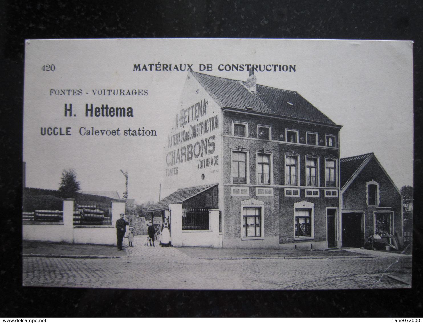 UCCLE  -  Calevoet Station Matériaux De Construction - Uccle - Ukkel