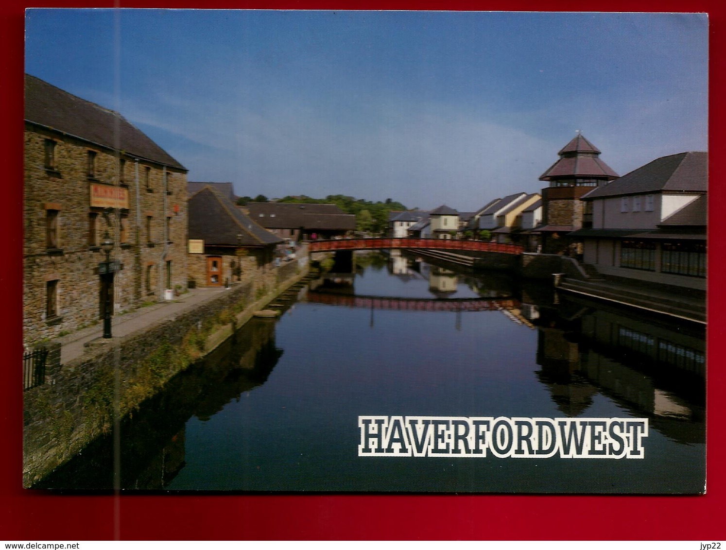 CP Pays De Galles Wales Haverfordwest Hwlffordd Hwiffordd ? Dyfed - Rivière Pont Minnies ... - Contea Sconosciuta