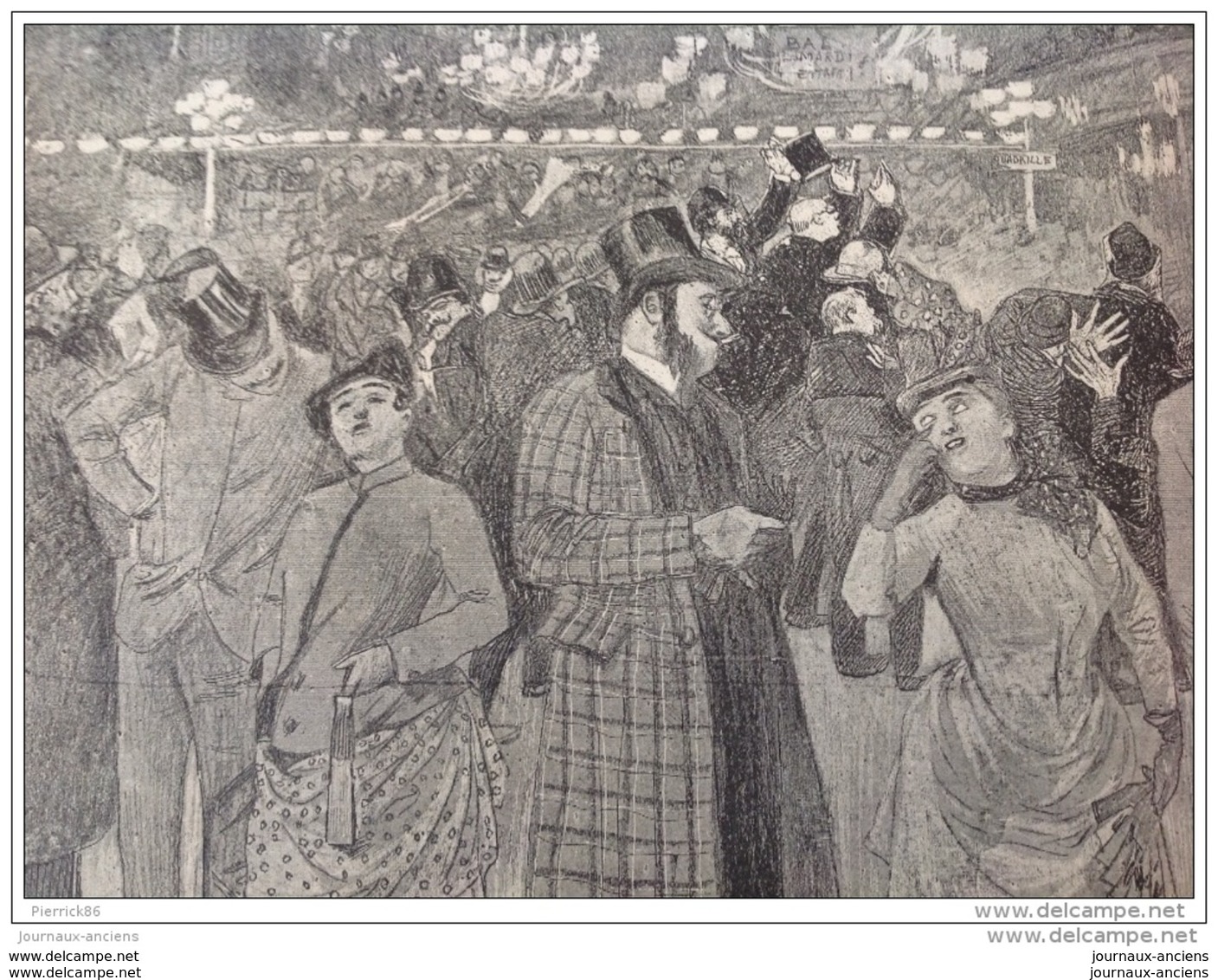 1887 Journal LE COURRIER FRANÇAIS - Louis LEGRAND - LE RAMONEUR - L'ELYSÉE MONTMARTRE - Paul QUINSAC - ASSOMMOIRS