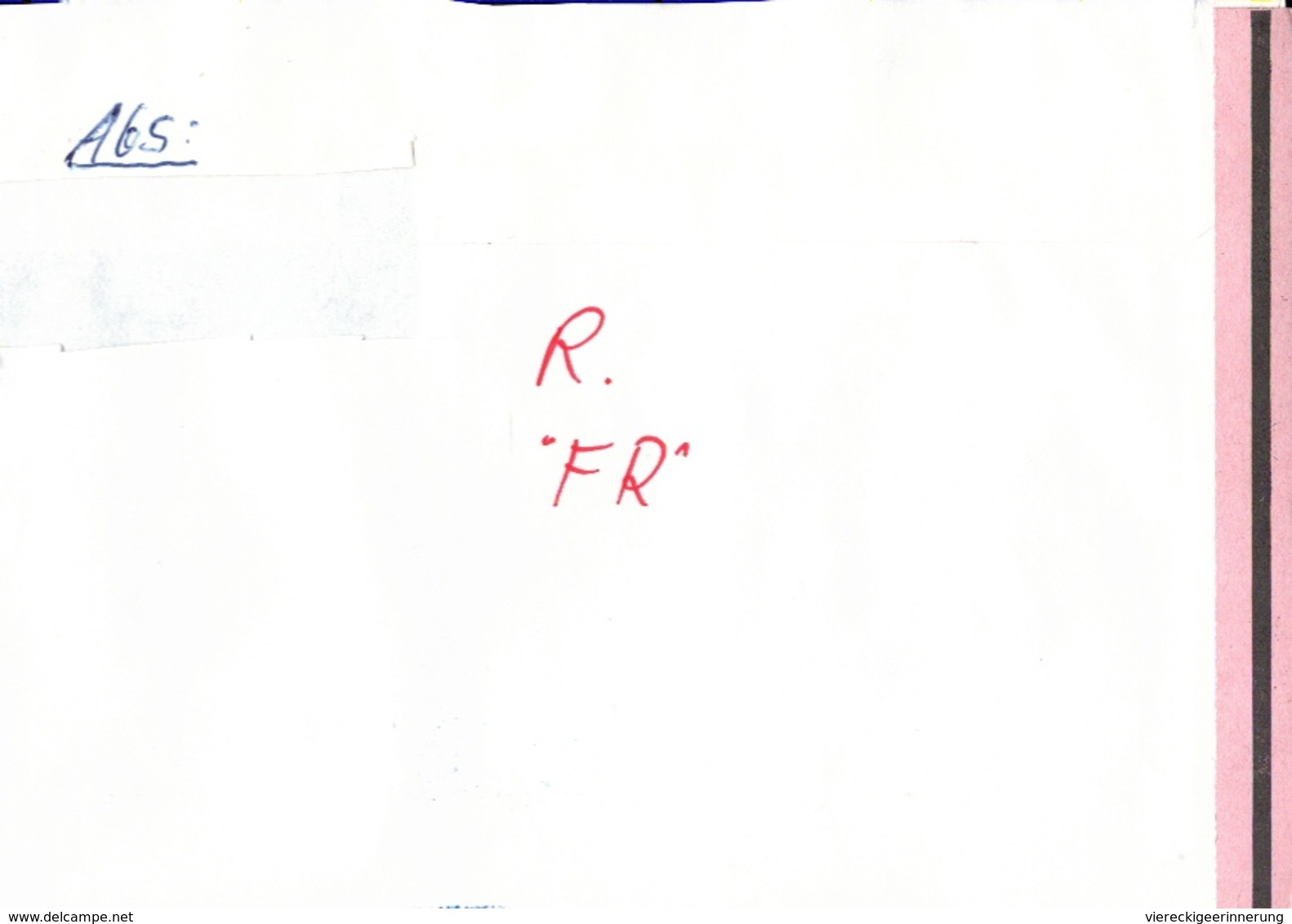 ! 2 Einschreiben Mit R-Zettel 1994 Aus 63303 Dreieich In Hessen, Neue Postleitzahl - R- Und V-Zettel