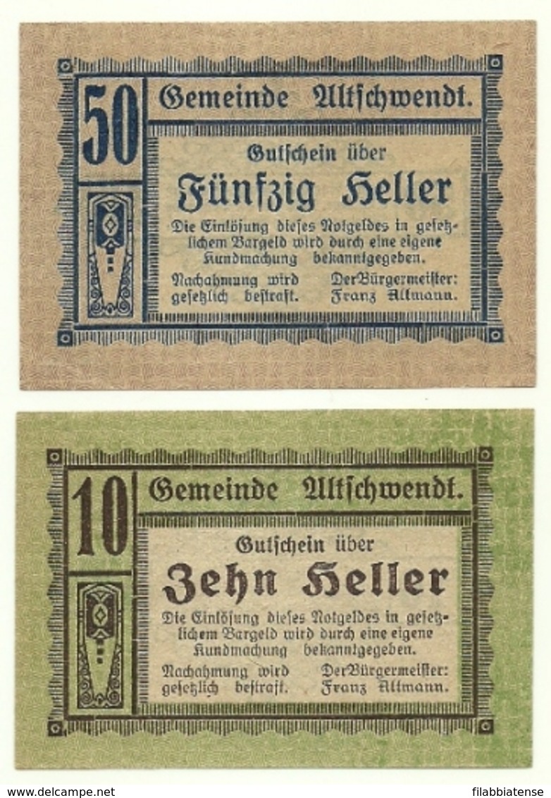 1920 - Austria - Ultichwendt Notgeld N29   ----- - Austria