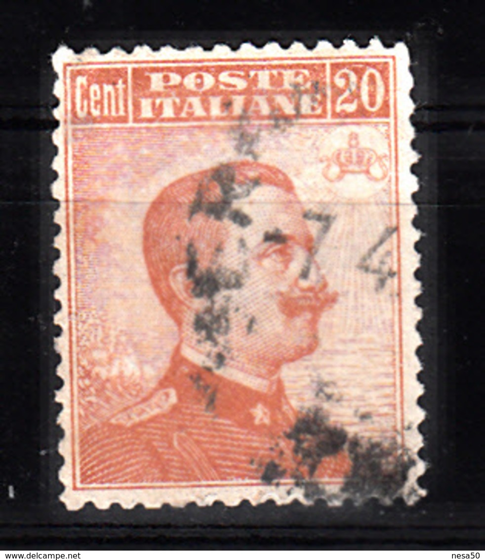 Italie 1916 Mi Nr 125, Koning Viktor Emanuel III. - Afgestempeld
