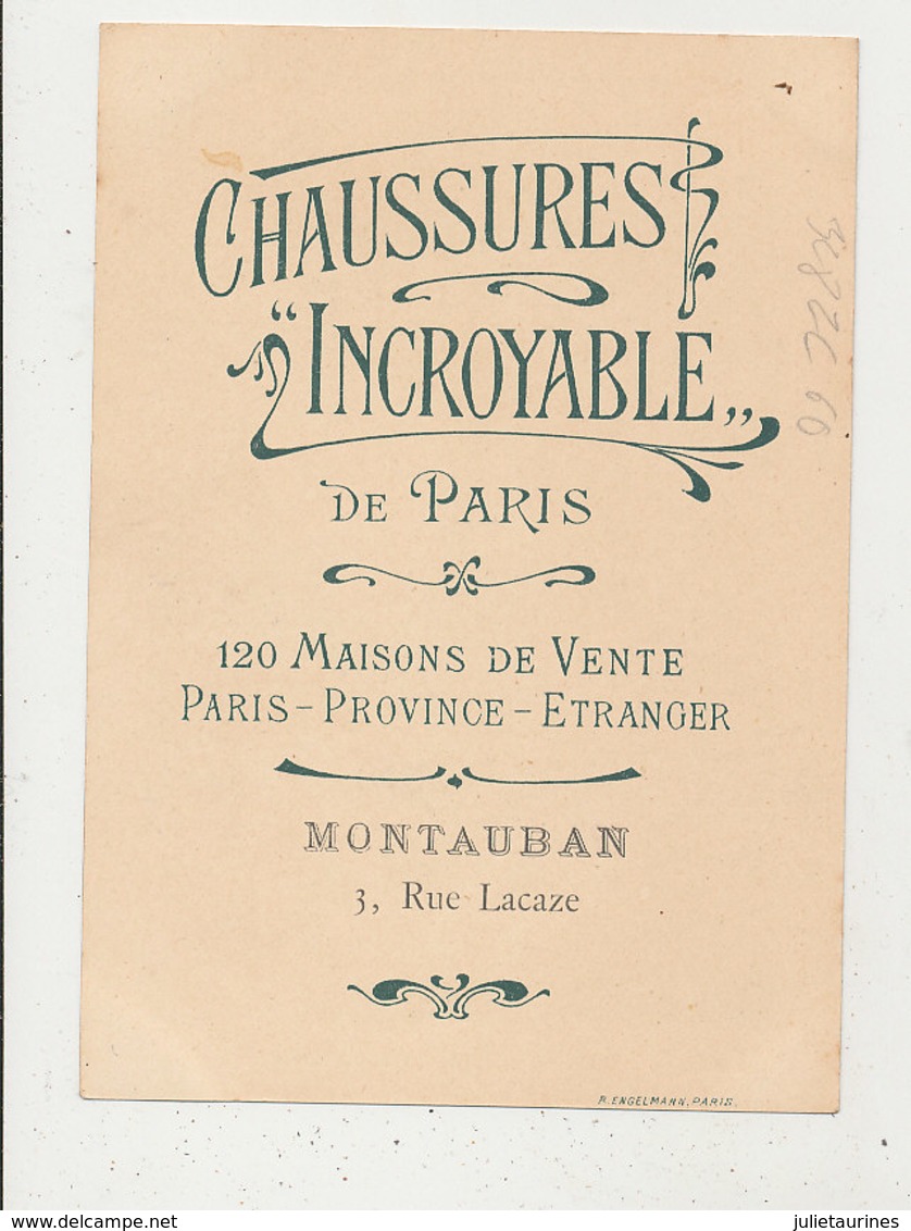 82 MONTAUBAN HISTOIRE DE LA CHAUSSURE PAR H GERBAUT CPA BON ETAT - Montauban
