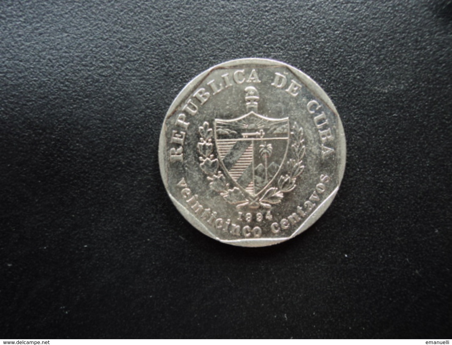 CUBA : 25 CENTAVOS   1994   KM 577.1     SUP - Cuba