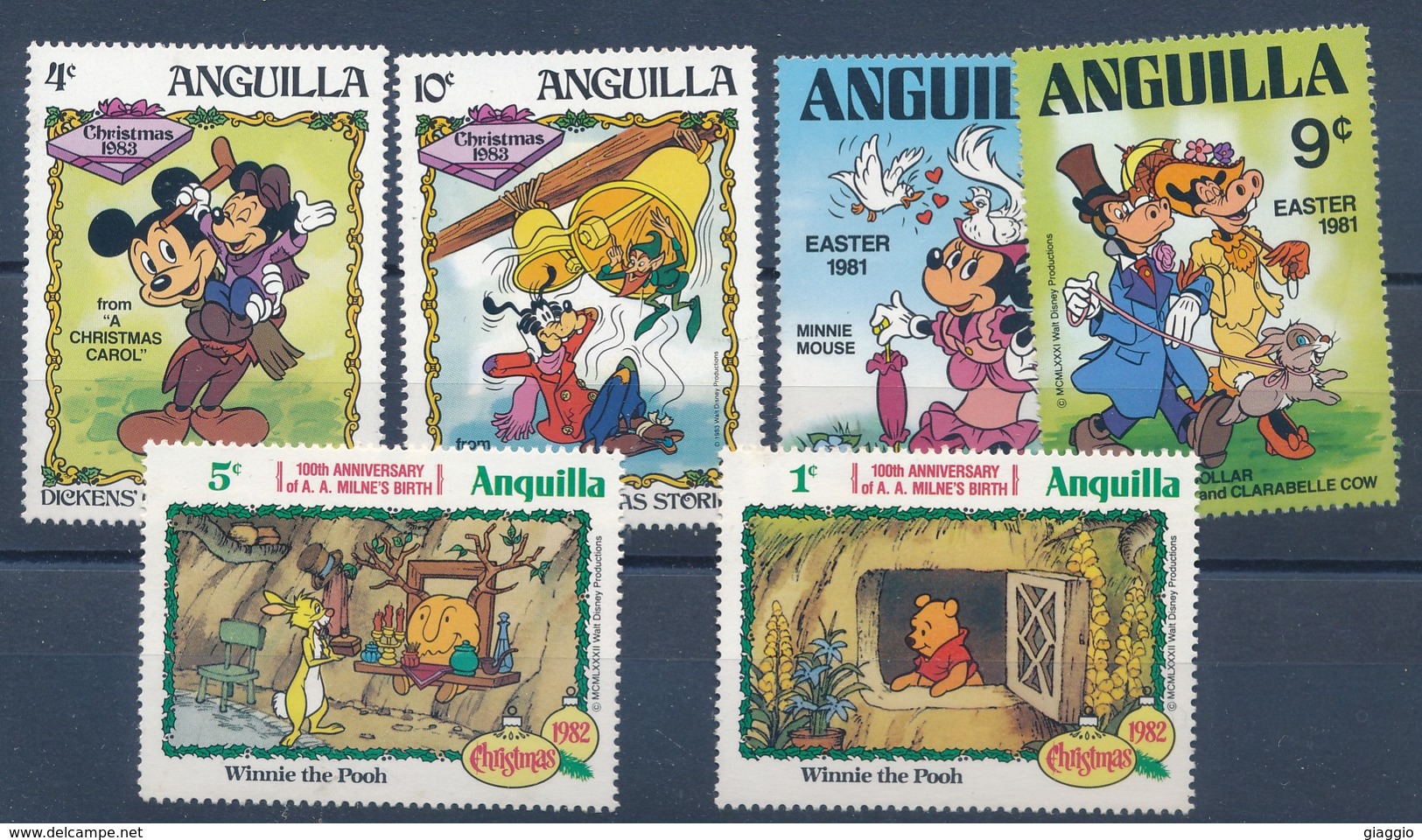°°° ANGUILLA - CHRISTMAS 1982/83 EASTER 1981 MNH °°° - Anguilla (1968-...)