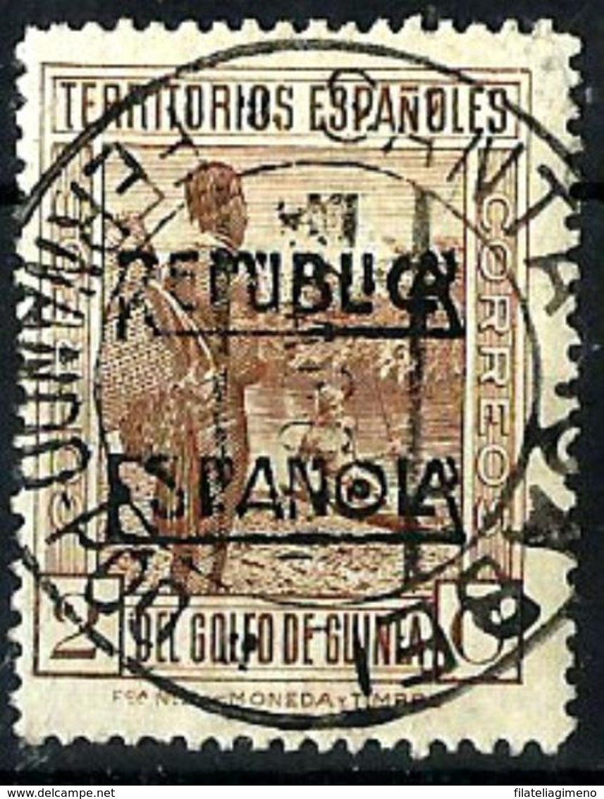 Guinea Española Nº 217A En Usado - Guinea Española