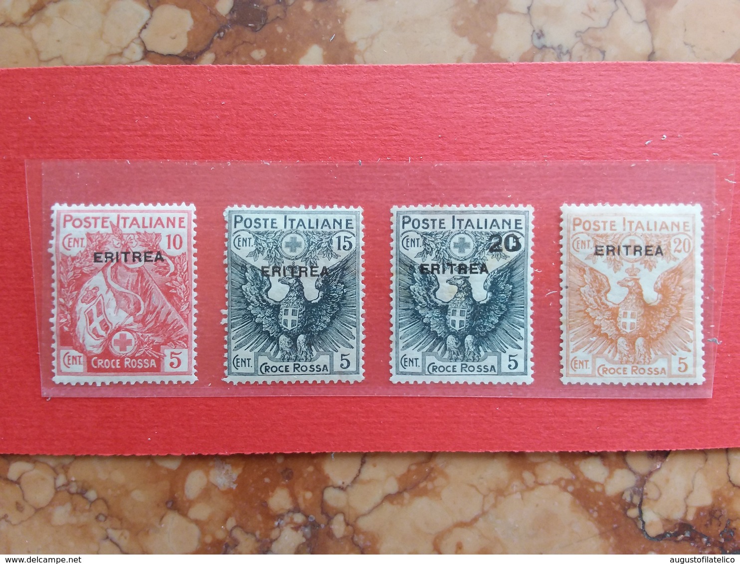 COLONIE ITALIANE - ERITREA - Croce Rossa Nn. 41/44 Nuovi * (1 Valore Punti Ruggine) + Spese Postali - Erythrée