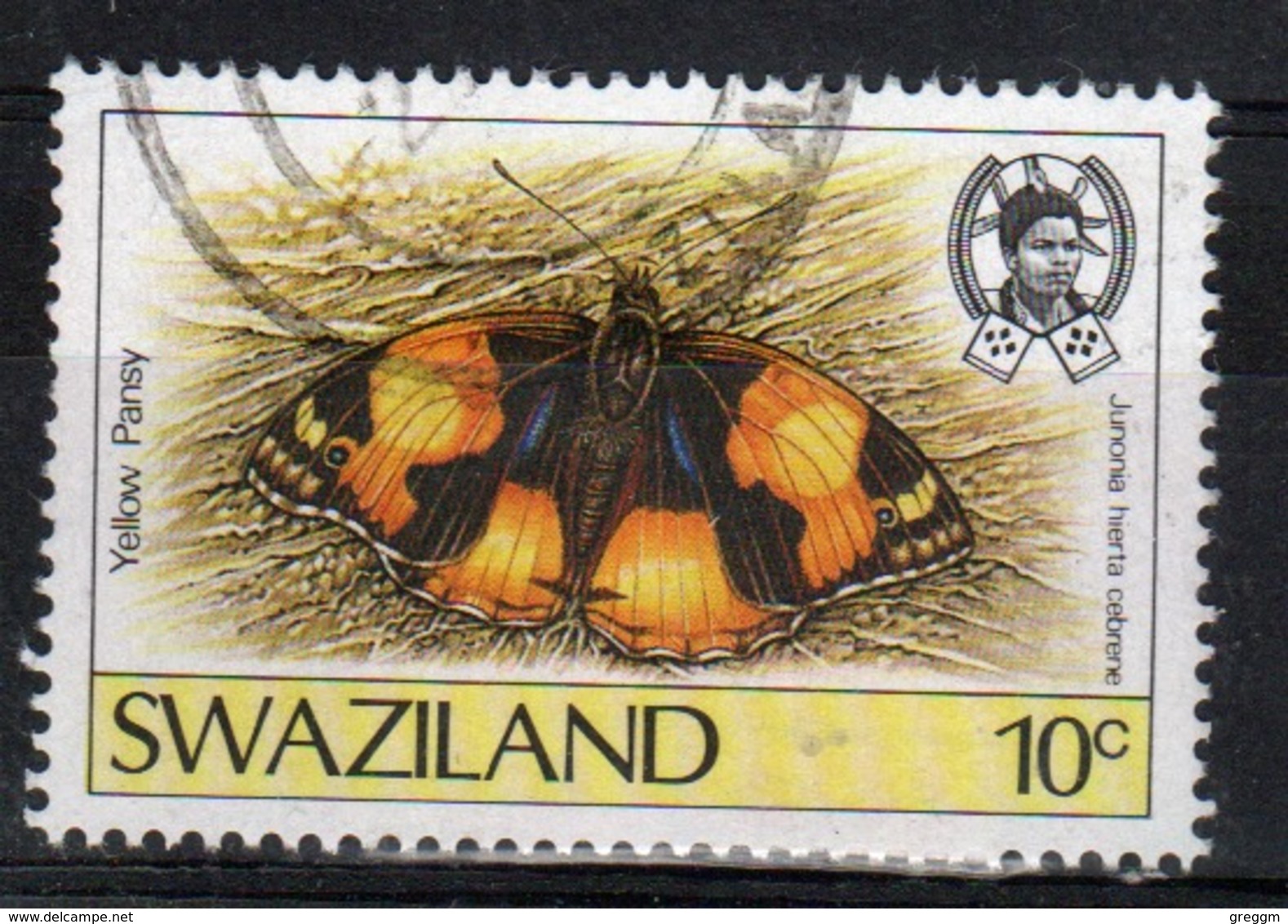 Swaziland  1987 Single 10c Stamp From The Butterflies 1st Series. - Swaziland (1968-...)