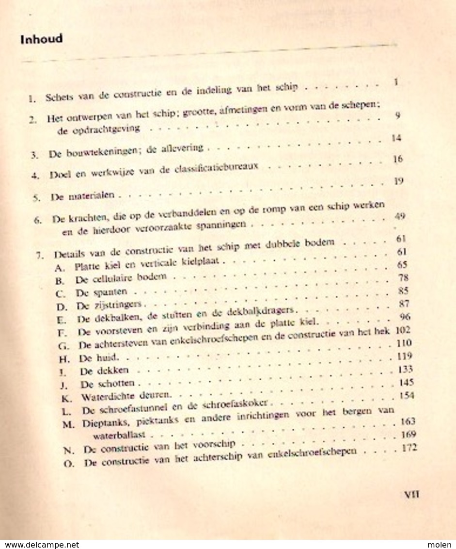 LEERBOEK DER SCHEEPSBOUWKUNDE 322blz ©1949 MACHINIST STUURLUI SCHEEPVAART SCHEEPSWERF BOUW SCHIP ZEEVAART VISSERIJ Z775 - Autres & Non Classés