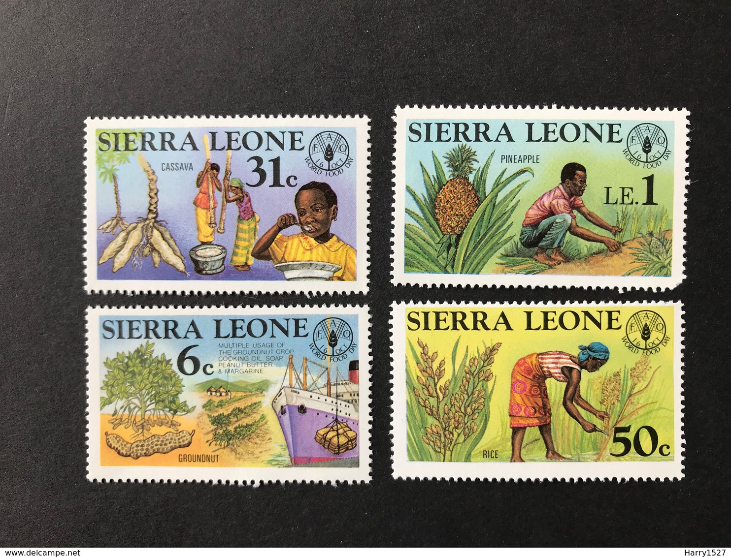 Sierra Leone World Food Day Set - Sierra Leone (1961-...)