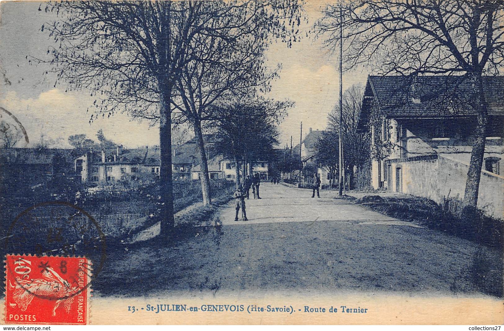 74-SAINT-JULIEN-EN-GENEVOIS- ROUTE DE TERNIER - Saint-Julien-en-Genevois