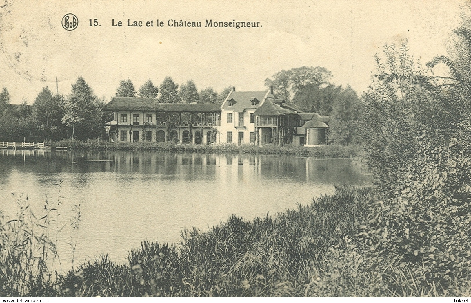Genval Le Lac Et LeChâteau Monseigneur (Service Militaire Belge Militaire Post) - Rixensart