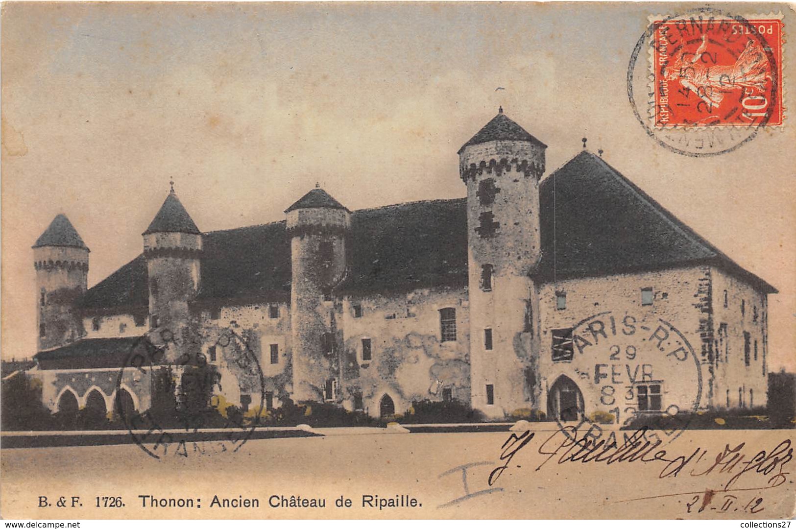 74-THONON-LES-BAINS- ANCIEN CHÂTEAU DE RIPAILLE - Thonon-les-Bains