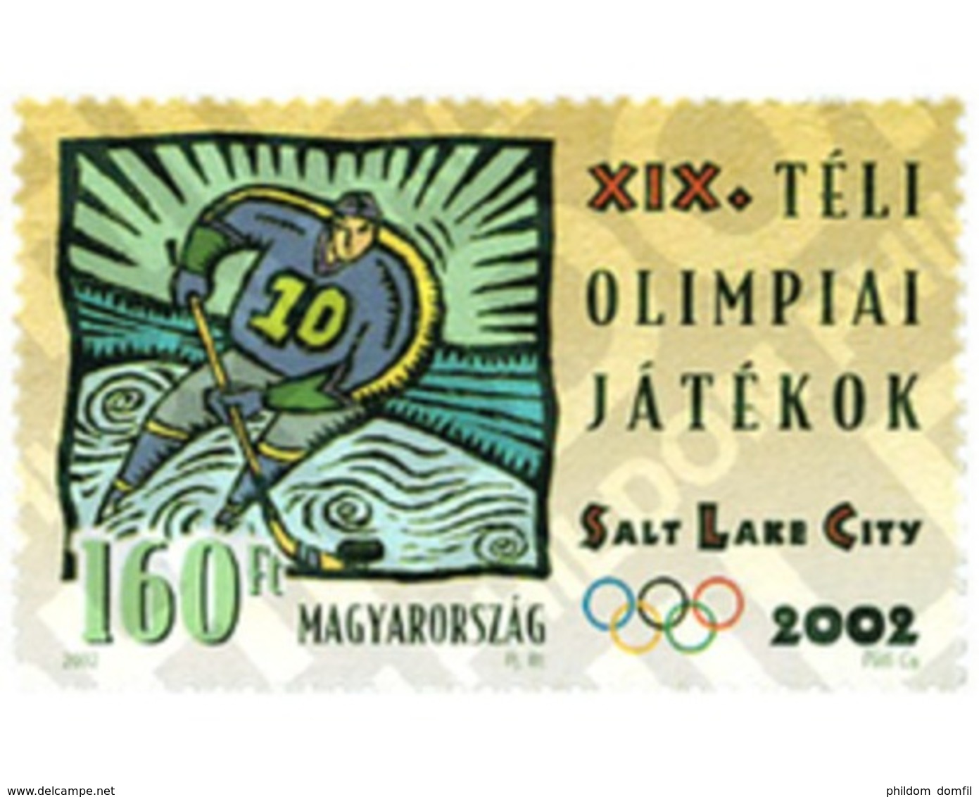 Ref. 98616 * MNH * - HUNGARY. 2002. XIX OLYMPIC WINTER GAMES. SALT LAKE CITY 2002 . 19 JUEGOS OLIMPICOS INVIERNO. SALT L - Hiver 2002: Salt Lake City