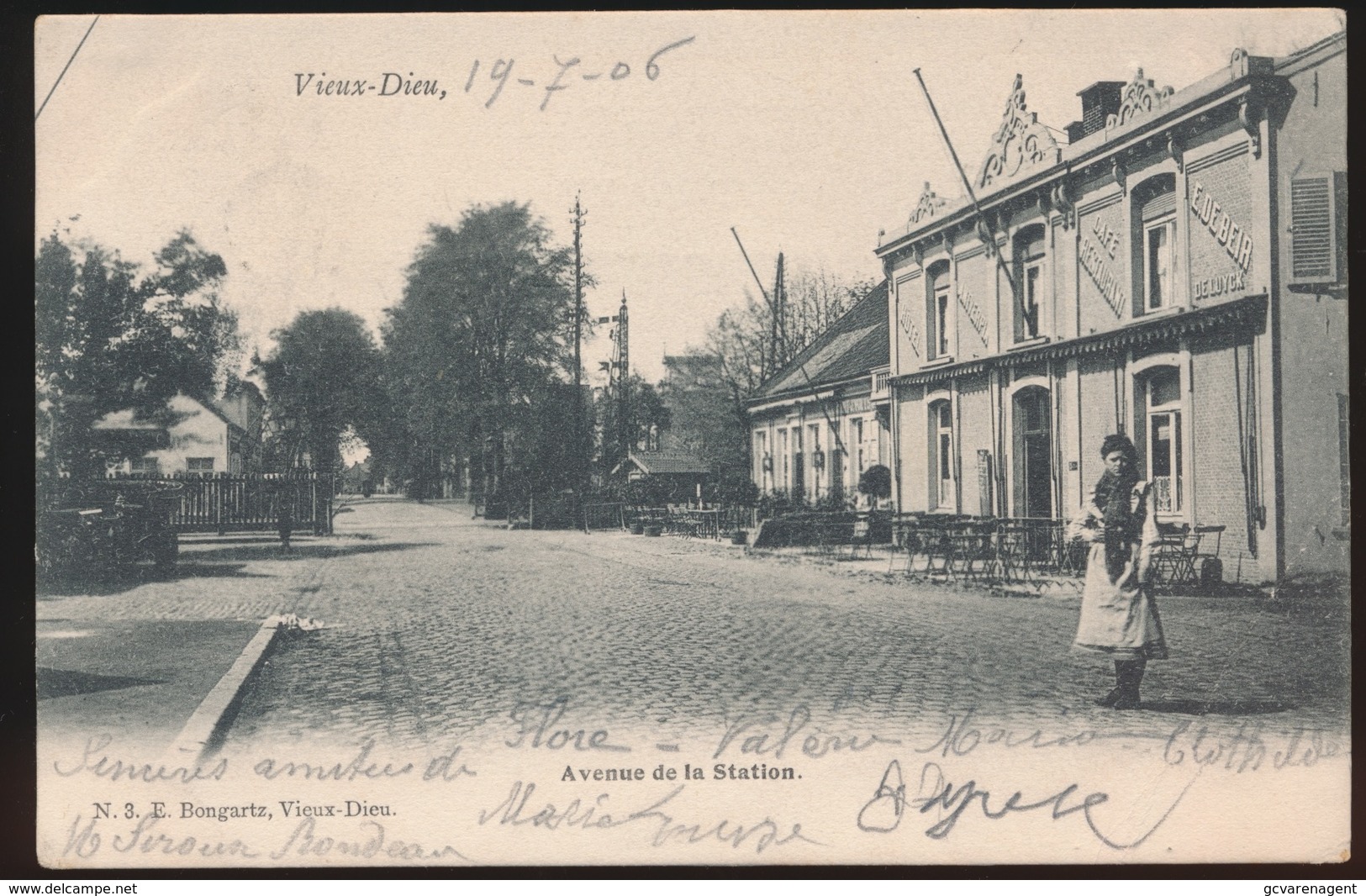 VIEUX DIEU - OUDE GOD - AVENUE DE LA STATION - Mortsel