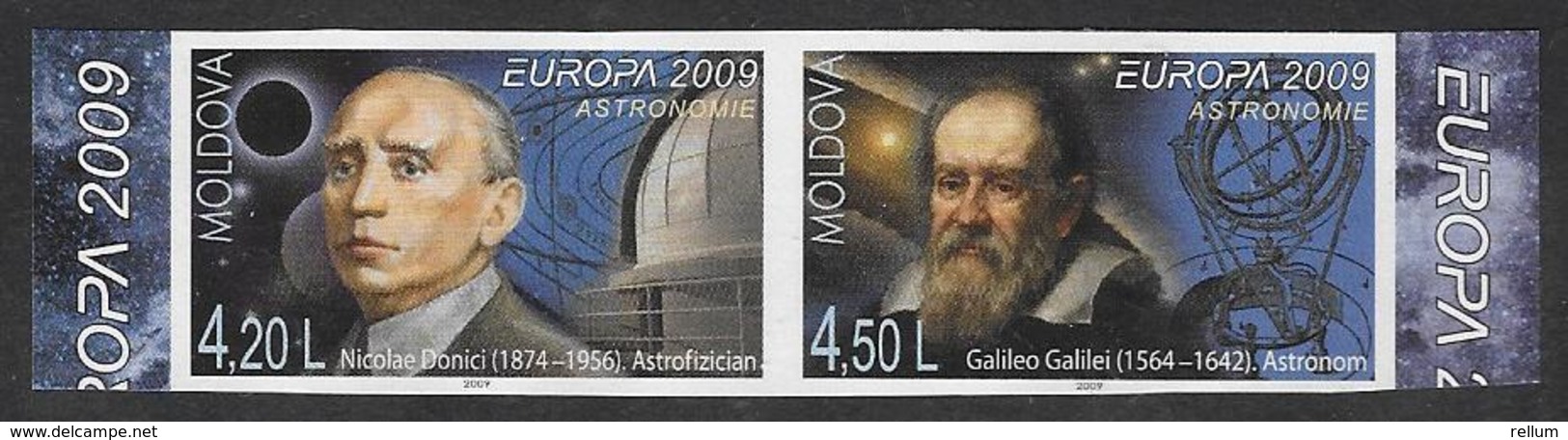 Europa - CEPT 2009 - Moldavie 2009 - Yvert Nr. 567/568 - Michel Nr. 650 B/651 B  ** - 2009