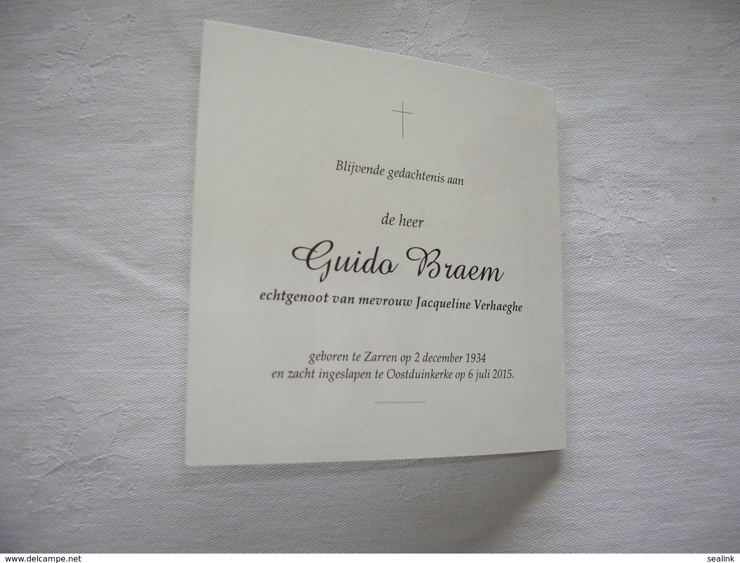 Guido Braem (Zarren 1934-Oostduinkerke 2015) - Images Religieuses