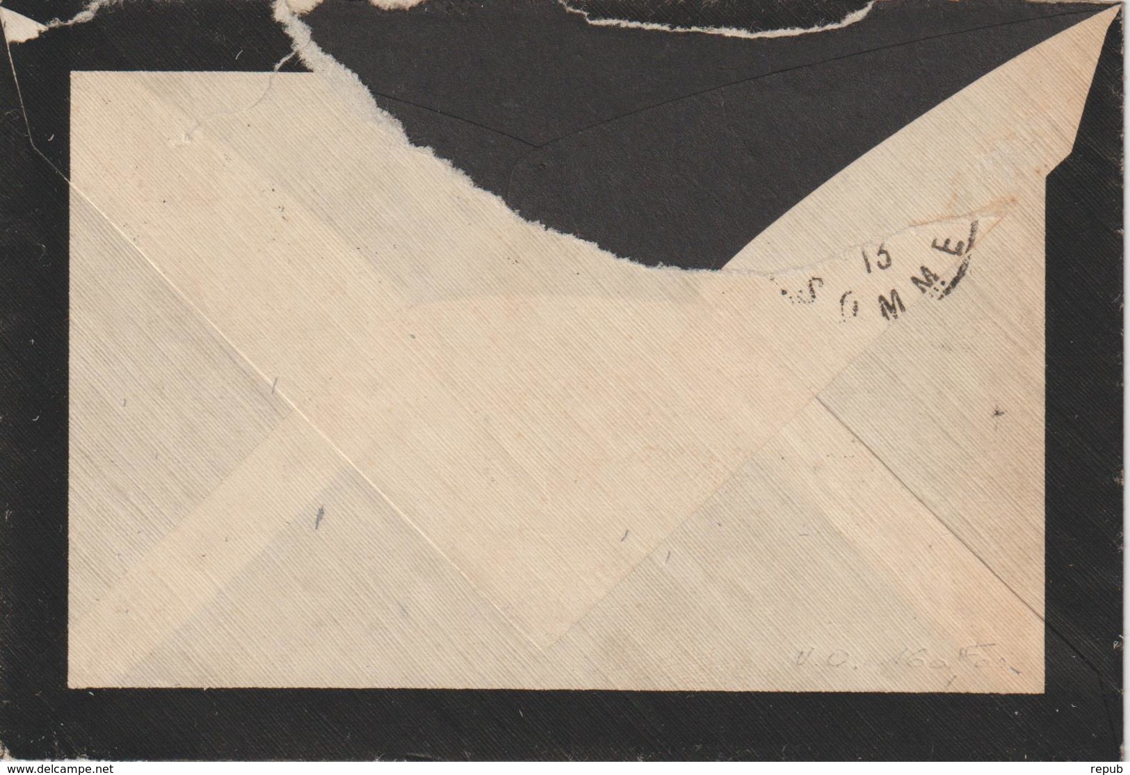 Lettre 1913 De Reims Oblit. Chambon Pour Amiens - 1877-1920: Période Semi Moderne