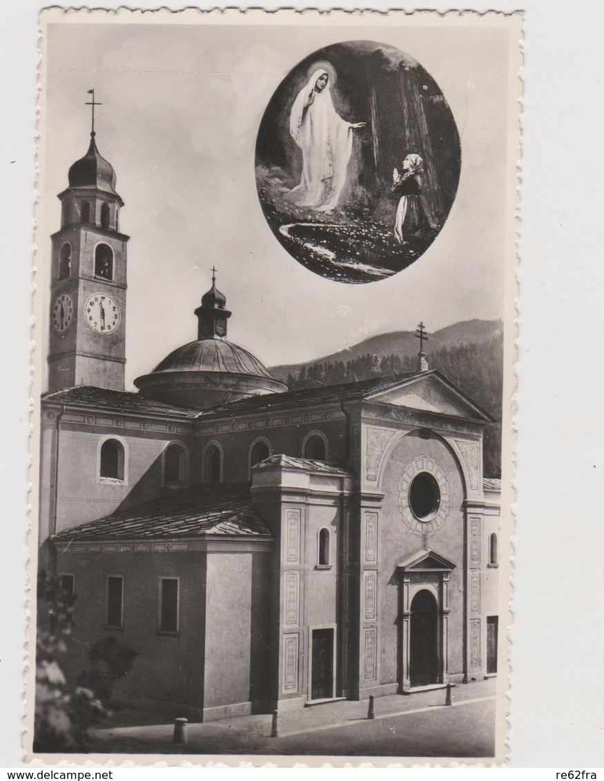 Montagnana Di Pinè (TN), Santuario  - F.p. -  Anni '1940 - Trento