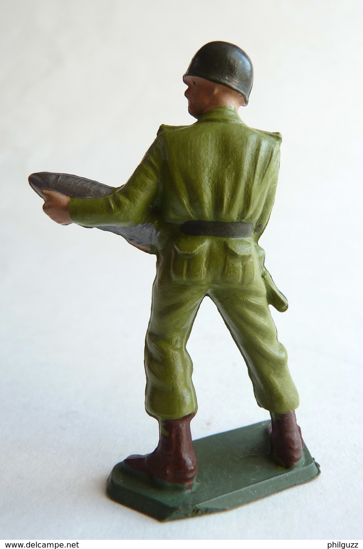 FIGURINE FIG STARLUX SOLDAT COMBATANT 5013 CHARGEANT OBUS 1961 - Starlux