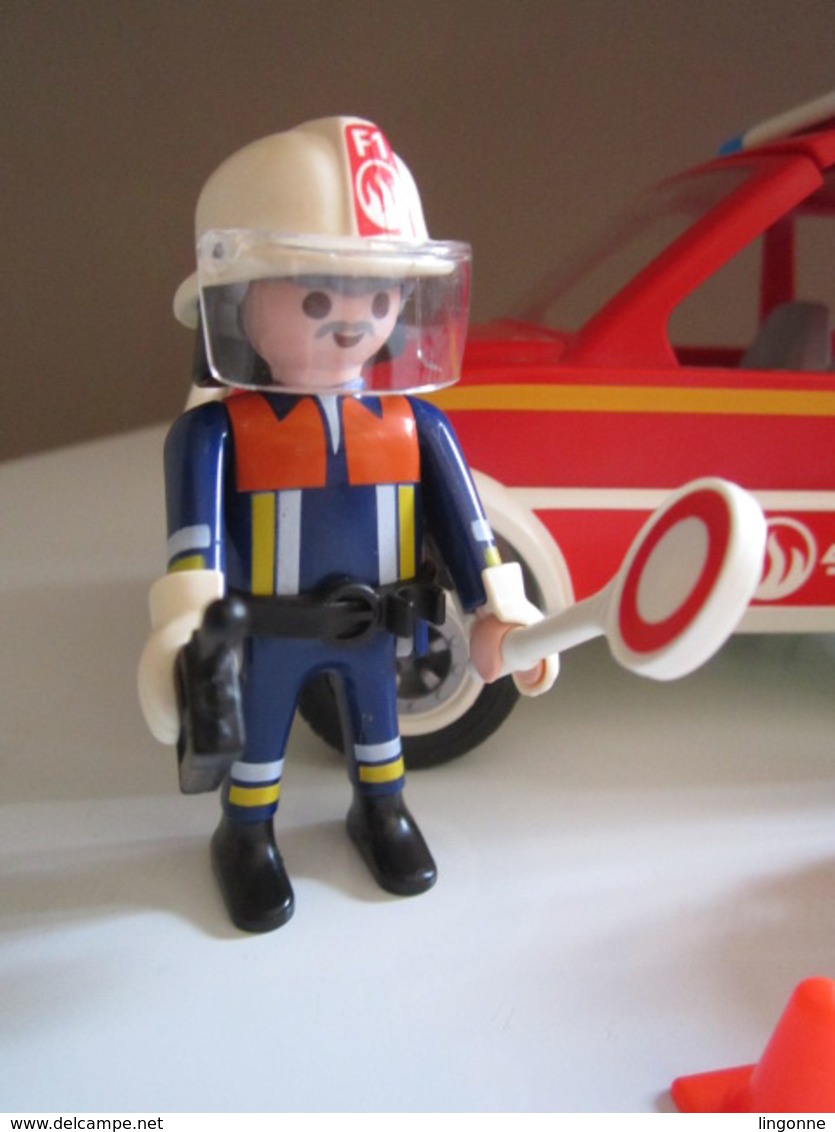 PLAYMOBIL RESCUE VOITURE DE POMPIER 4X4 FIRE  4512 - Playmobil