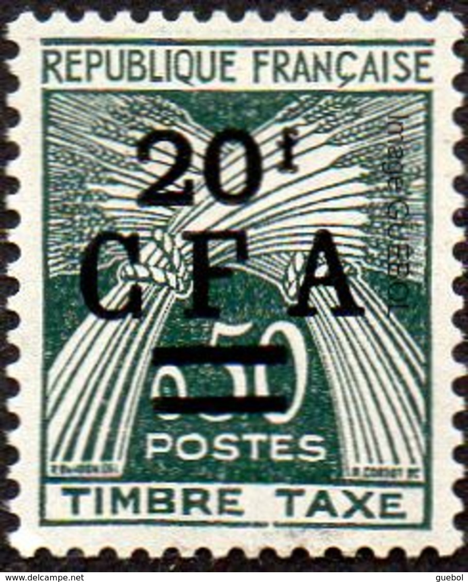 Réunion N° Taxe 47 ** Gerbes De Blé - Postage Due