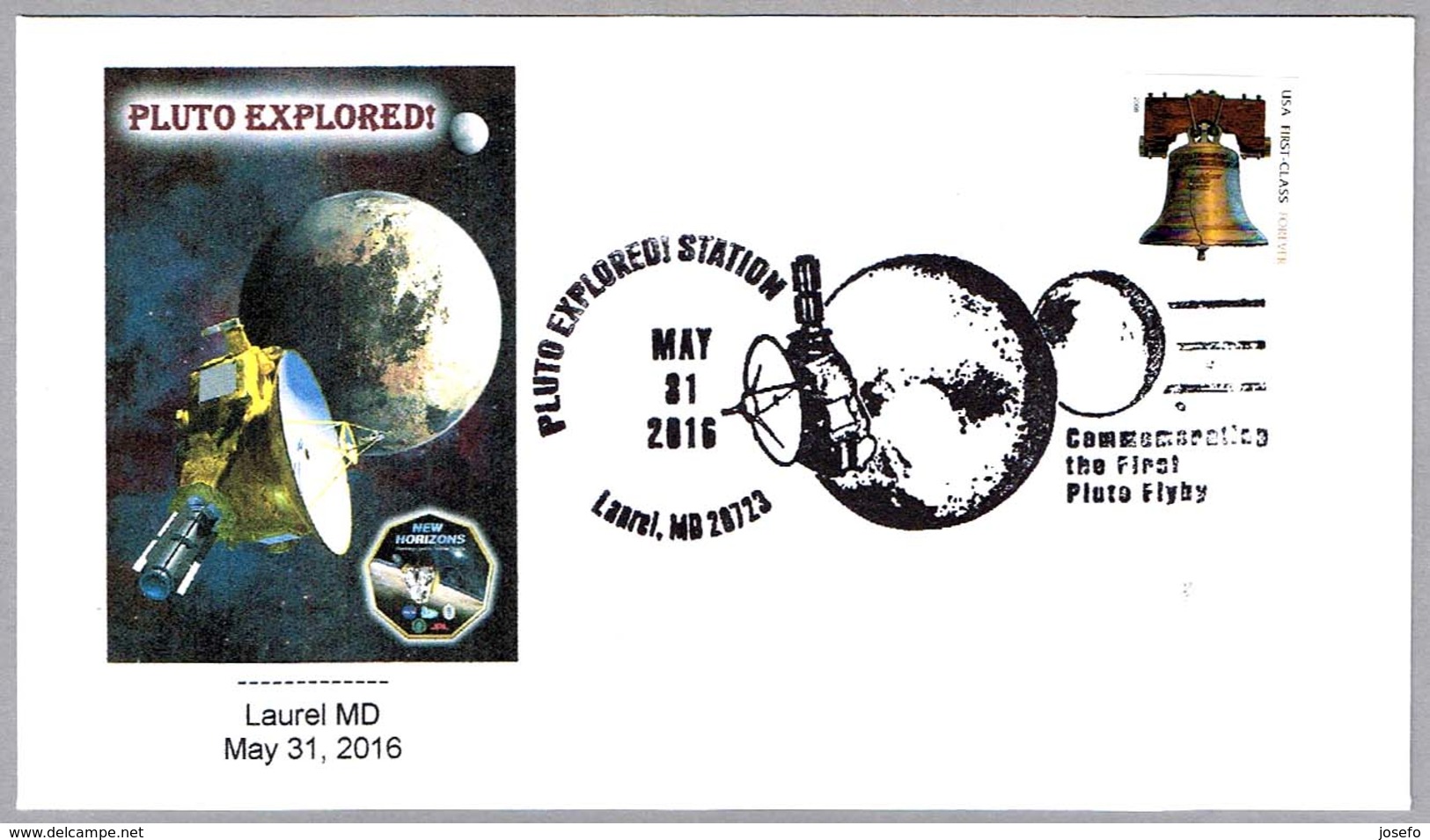 EXPLORACION DE PLUTON - PLUTO EXPLORED - Sonda NEW HORIZONS. Laurel MD 2016 - Estados Unidos