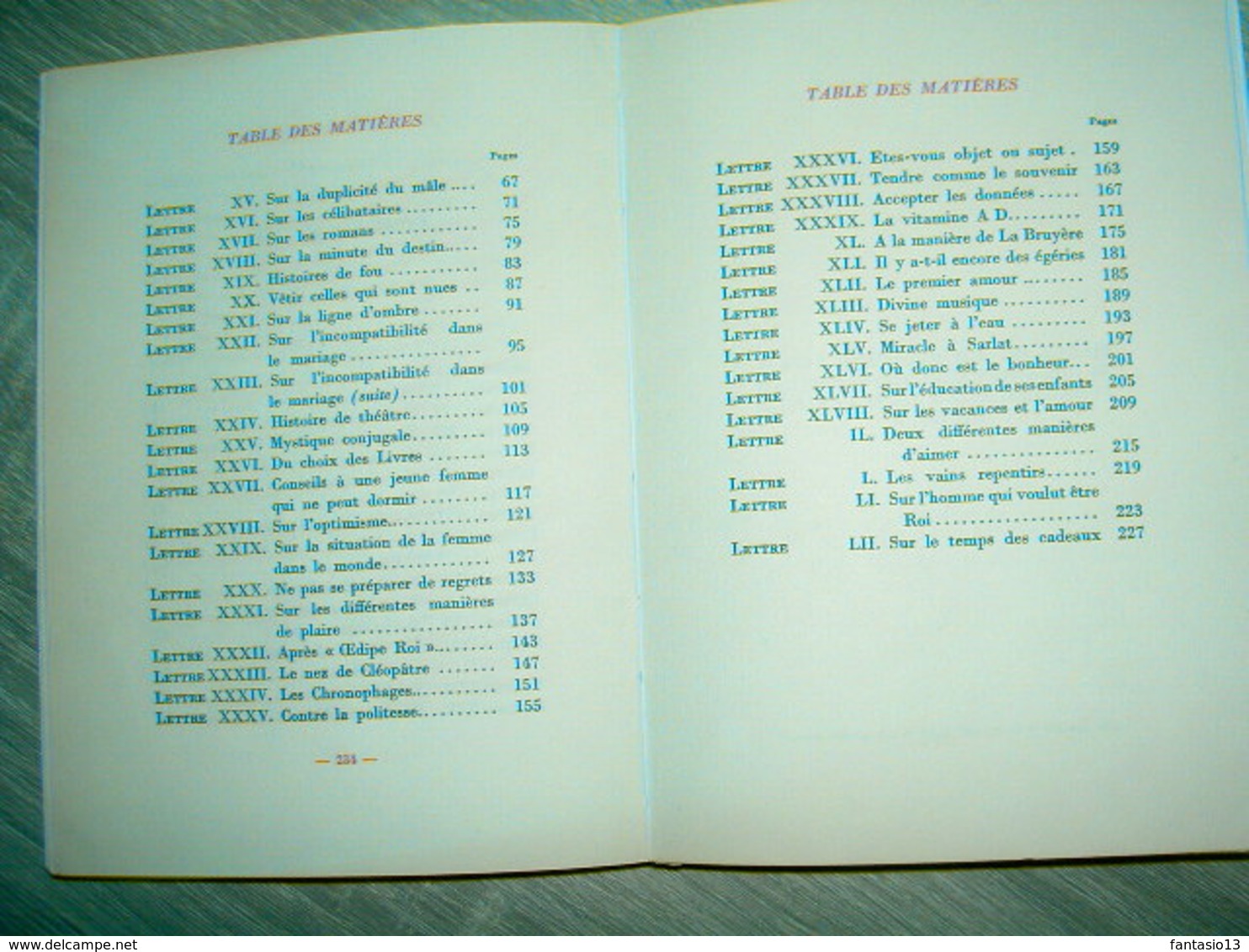 Lettres à L'inconnue  André Maurois  E.O. Numéroté Sur Alfa Cellunaf.  Frontispice Par Dignimont  1953 - Altri & Non Classificati