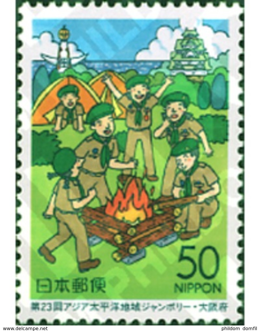 Ref. 100358 * MNH * - JAPAN. 2002. 23rd JAMBOREE ASIA-PACIFIC . 23 JAMBORE ASIA-PACIFICO - Faros