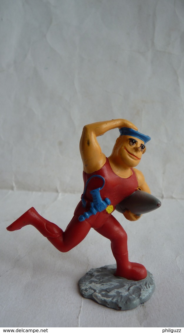 FIGURINE CAPITAINE FLAM - SCHLEICH 1980 - PVC OTHO - Autres & Non Classés