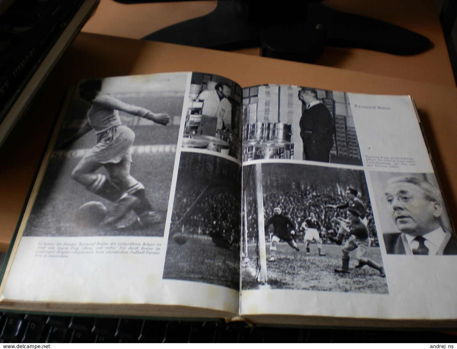 Die Grosen im Sturm Torjager des internationalen Fusballs, 224 pages  Best, Binder Cruyff, eusebio, Kocsis, Muller, Pele