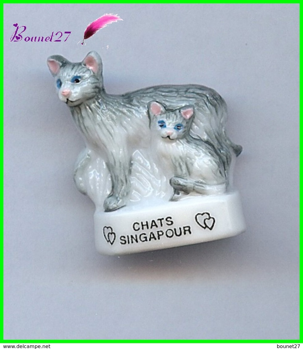 Feve Les Races De Chat Cat Edition Atlas " Les Singapour " #A19 - Animals