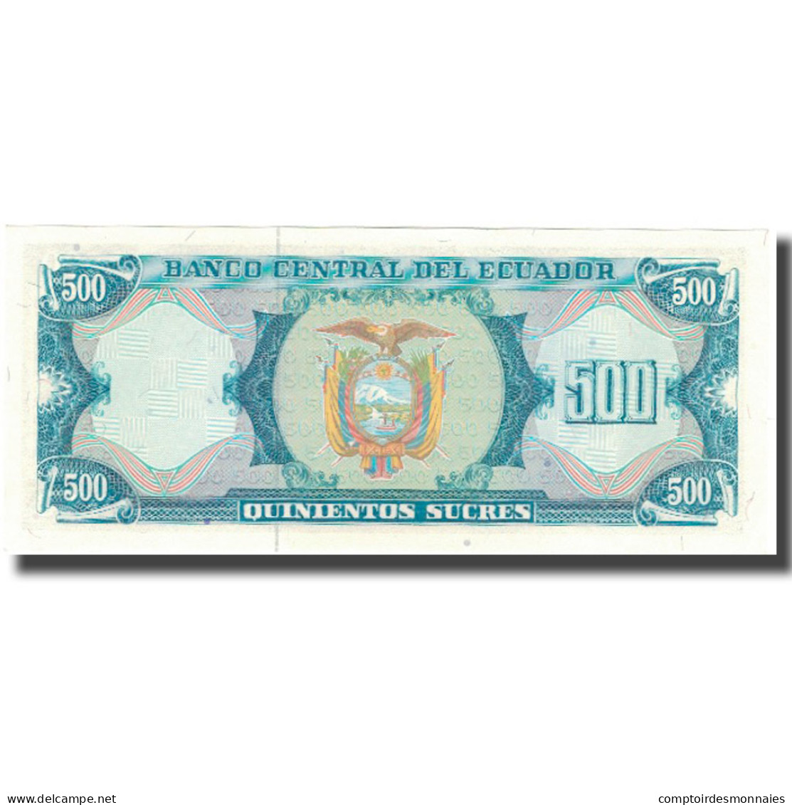 Billet, Équateur, 500 Sucres, 1988-06-08, KM:124Aa, NEUF - Equateur