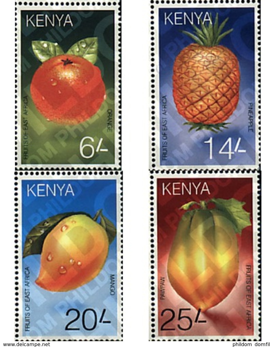 Ref. 77433 * MNH * - KENYA. 1997. AFRICAN FRUITS . FRUTOS AFRICANOS - Kenia (1963-...)