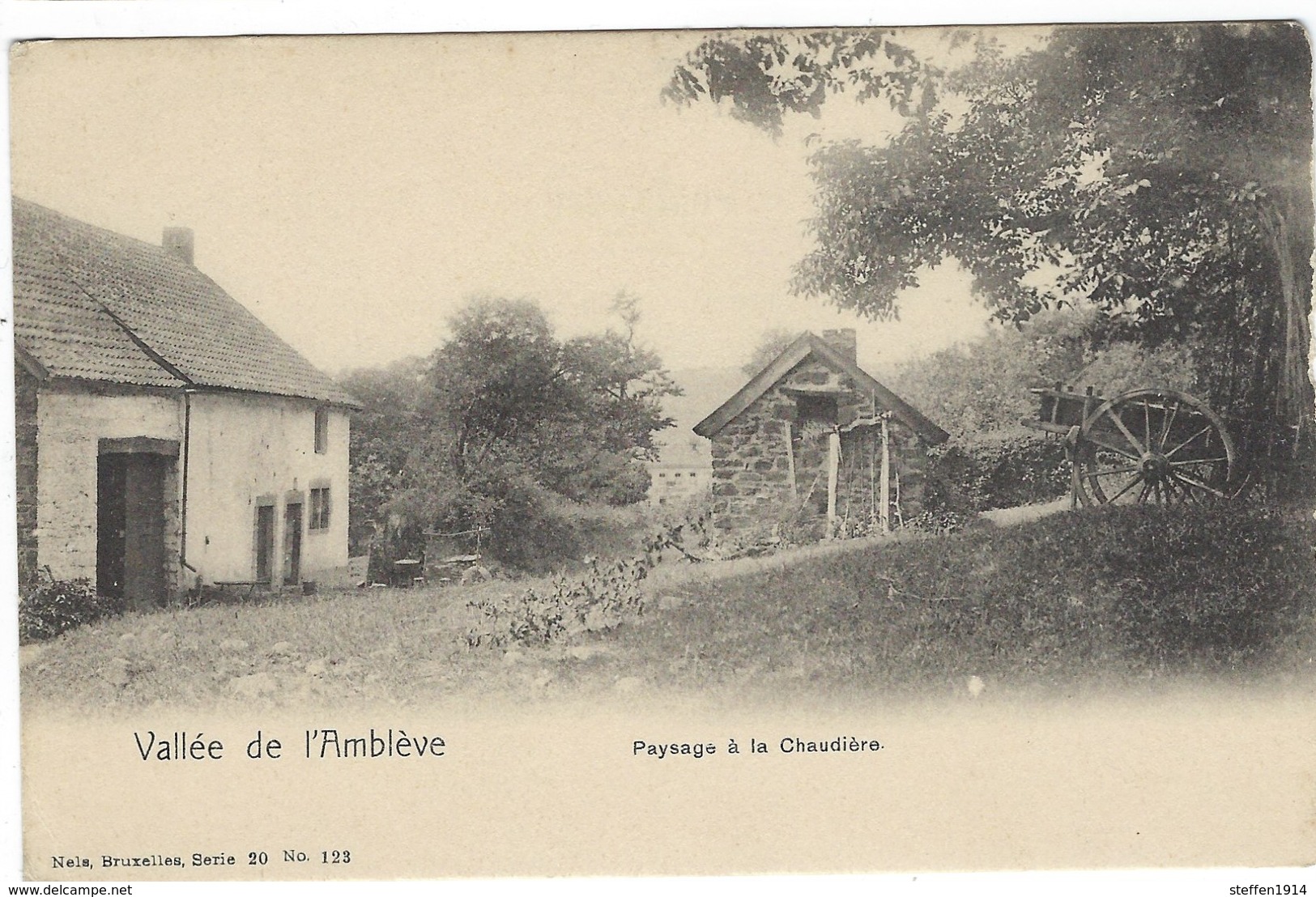 CPA - Vallee De L`Ambleve -    Allemande Feldpost 1915 - Autres & Non Classés