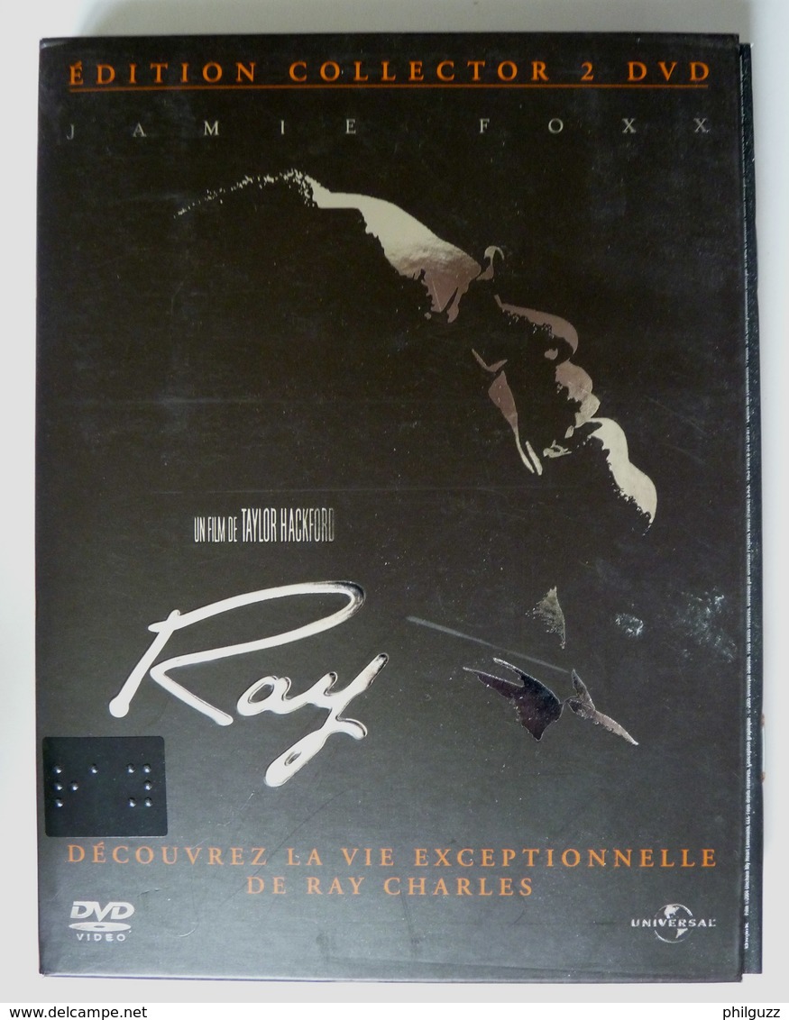 DVD EDITION COLLECTOR DOUBLE DVD RAY LA VIE EXCEPTIONNELLE DE RAY CHARLES - Autres & Non Classés