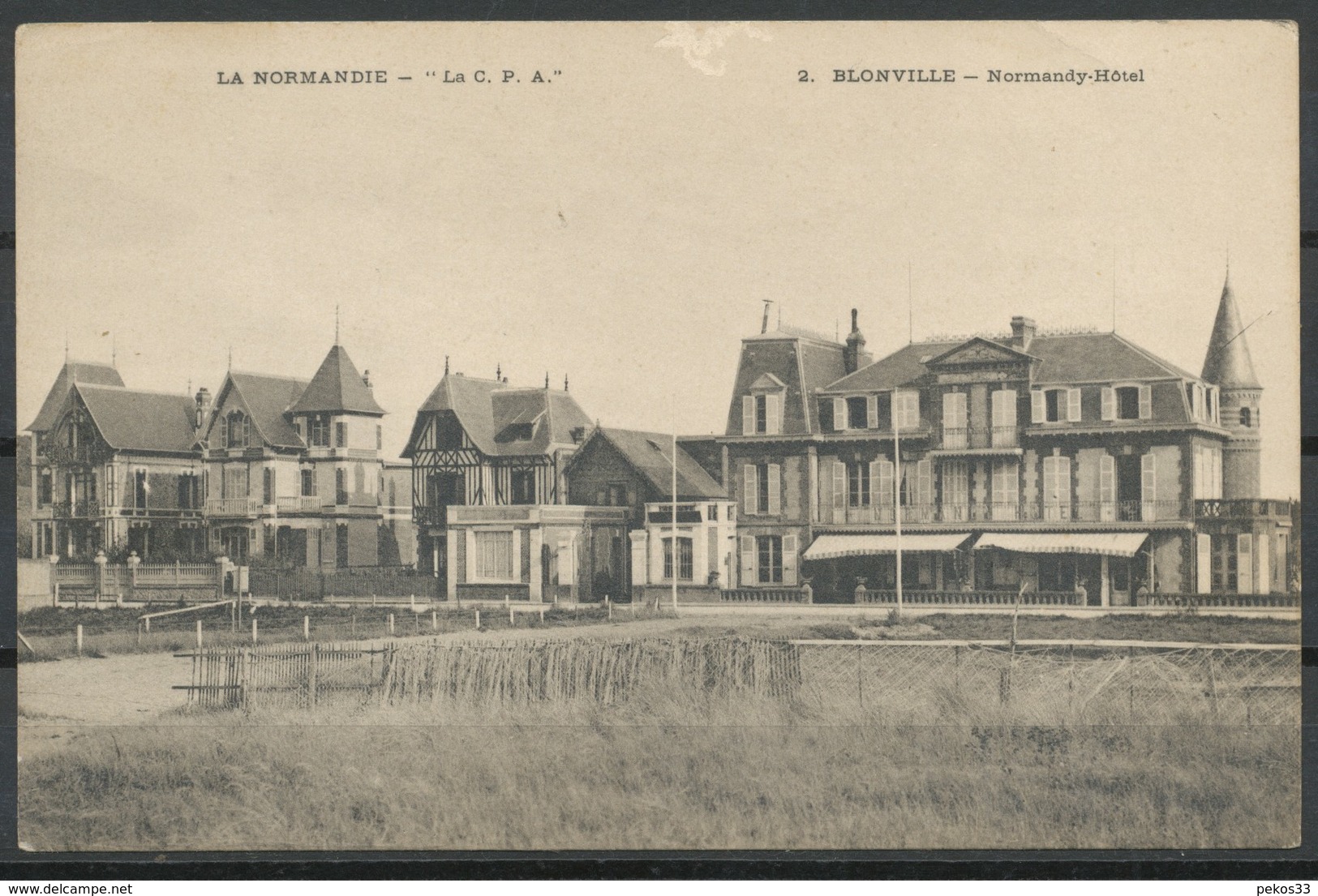 Frankreich -  La Normandie -La C.P.A." Blonville- Normandy-Hötel - Sonstige & Ohne Zuordnung