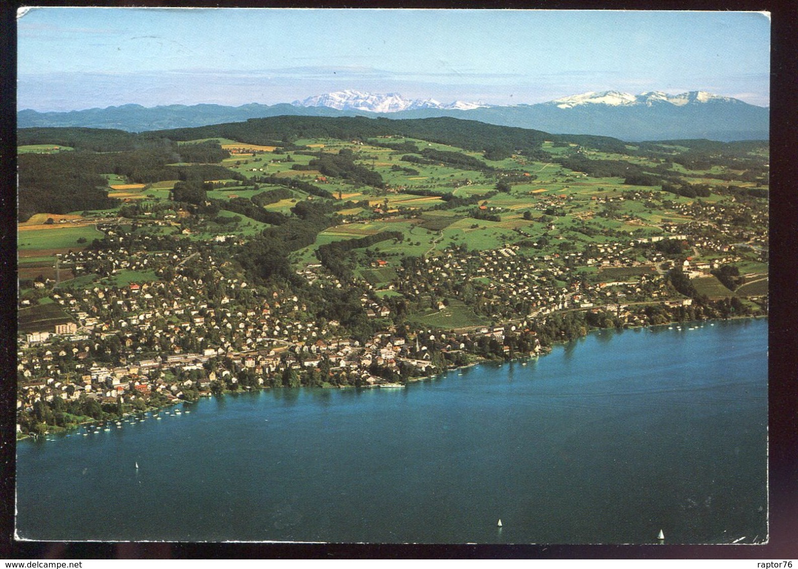 CPM Suisse ERLENBACH Vue Aérienne - Erlenbach