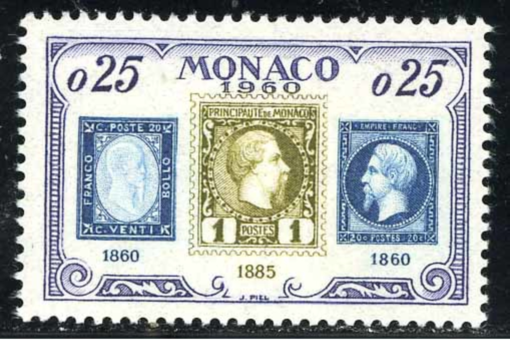 1960 - MONACO - Cat. Yvert E Tellier N° 525 - Nuovo Con Gomma Originale Intatta - Neufs