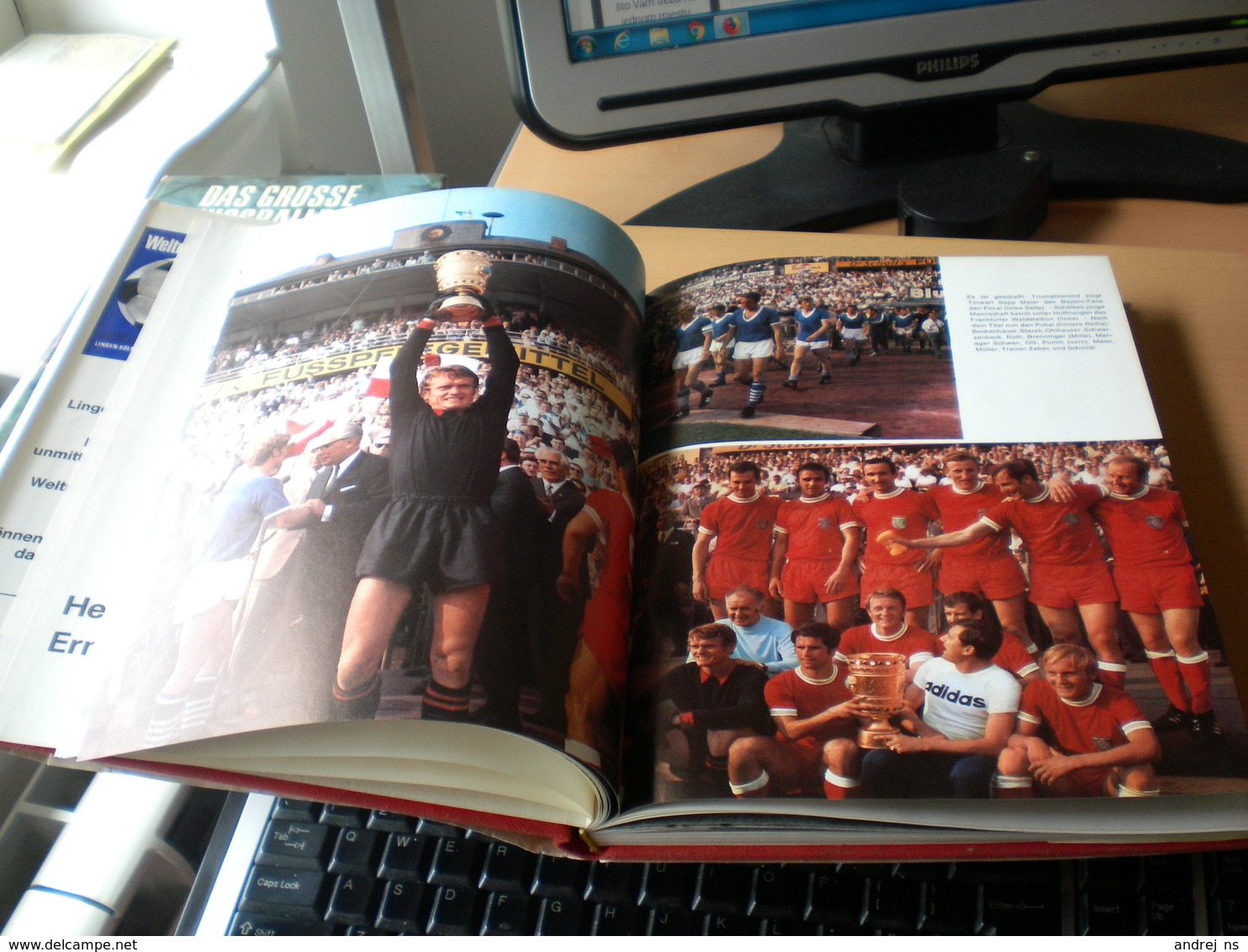 Fusball Meisterschaften Und Pokale Ernst Huberty Willy B Wange  Lingen Koln 120 Pages - Books