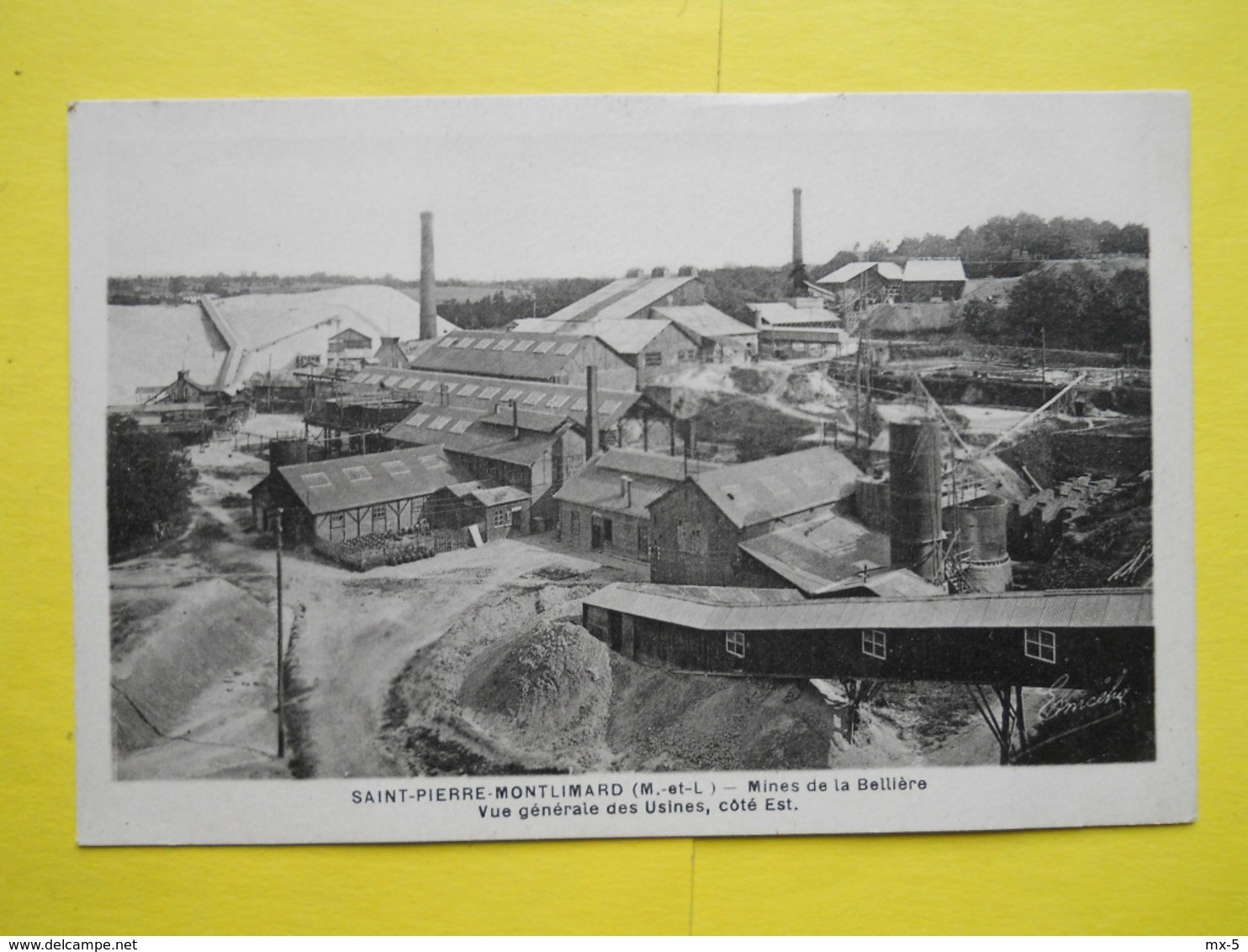 Saint-Pierre Montlimart ,mines D'Or De La Belliere - Autres & Non Classés