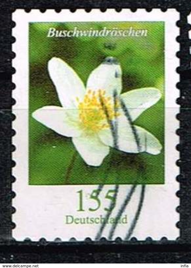 Bund 2019, Michel# 3481 - 3484 O Blumen Selbstklebend - Used Stamps