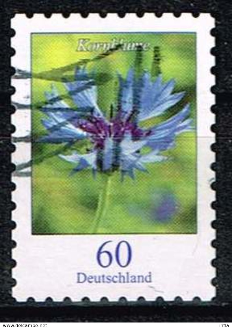 Bund 2019, Michel# 3481 - 3484 O Blumen Selbstklebend - Used Stamps